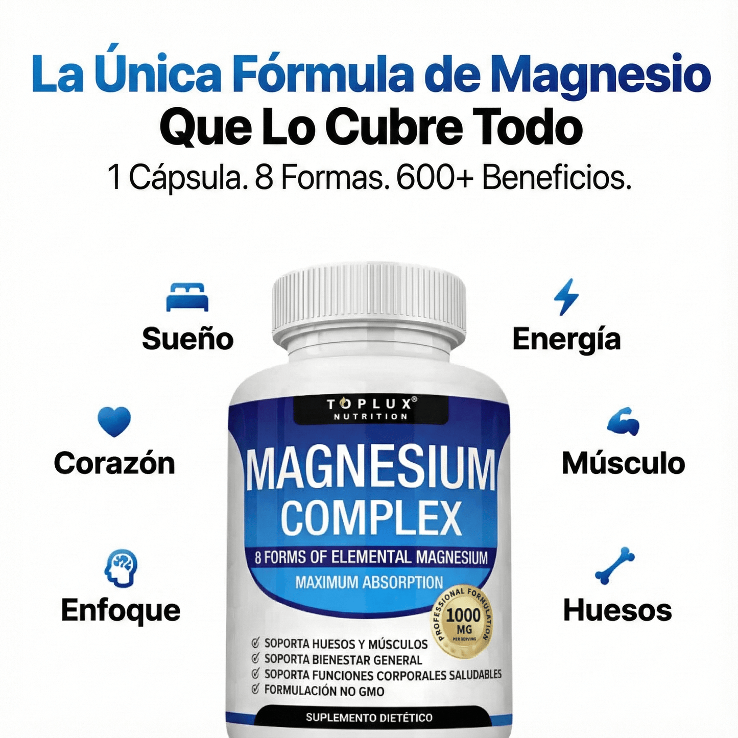 Complejo de Magnesio 8-en-1