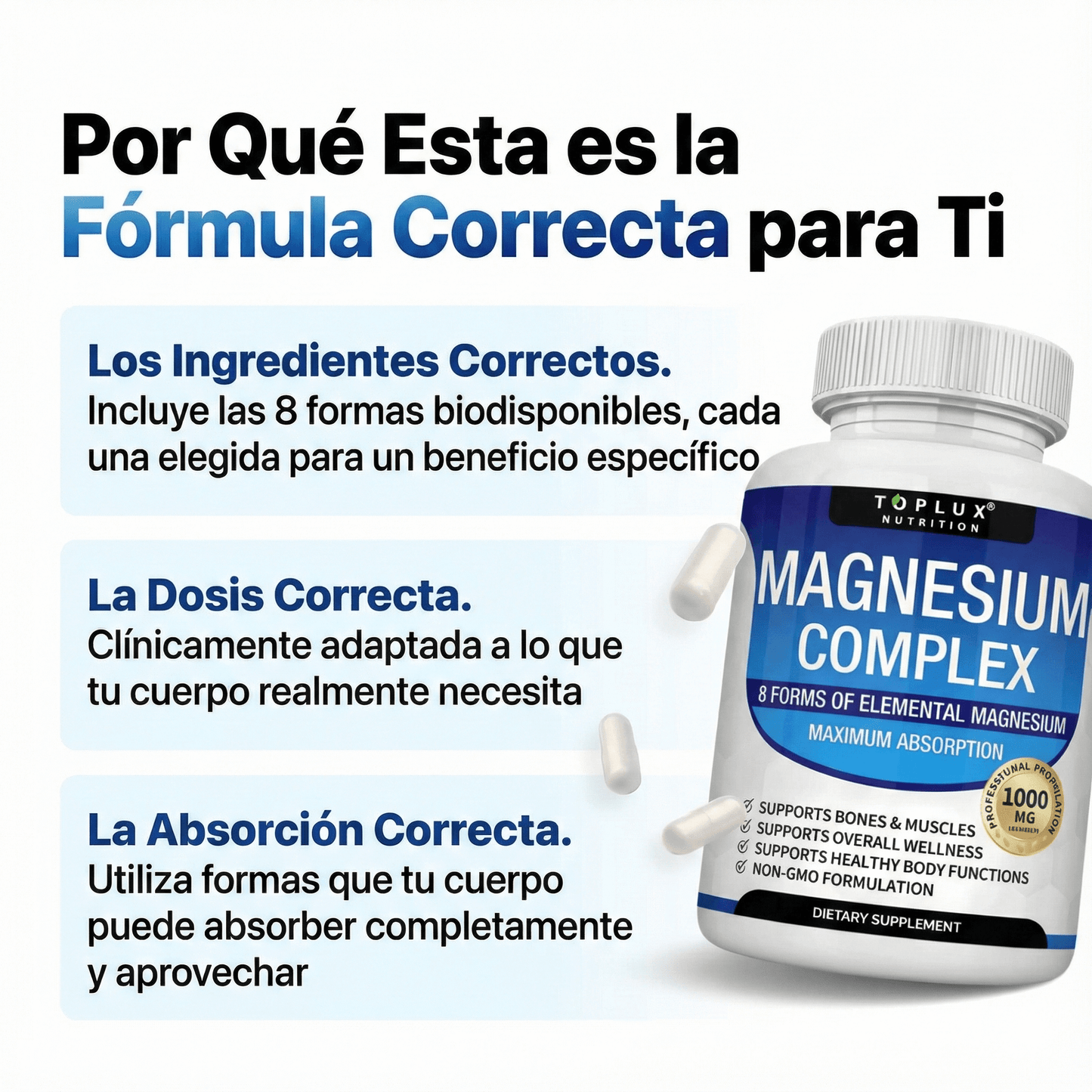 Complejo de Magnesio 8-en-1